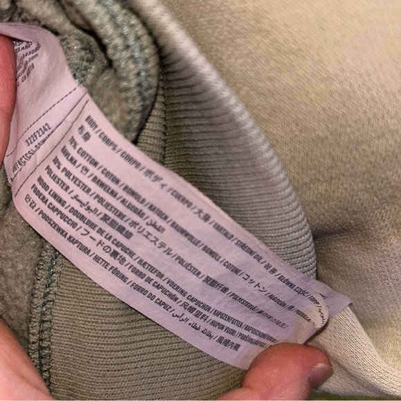 Hollister Cream and Tan Tie-dye Hoodie - Picture 5 of 5